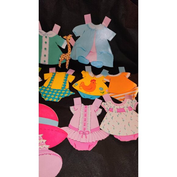 Whitman Baby Go-Alongs Paper Dolls With Go-Go Bag For Kids - Picture 10 of 16